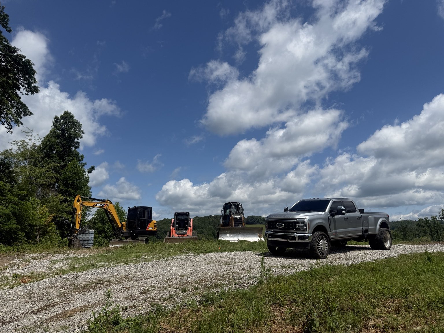 F&Co. excavator, compact track loaders and work truck